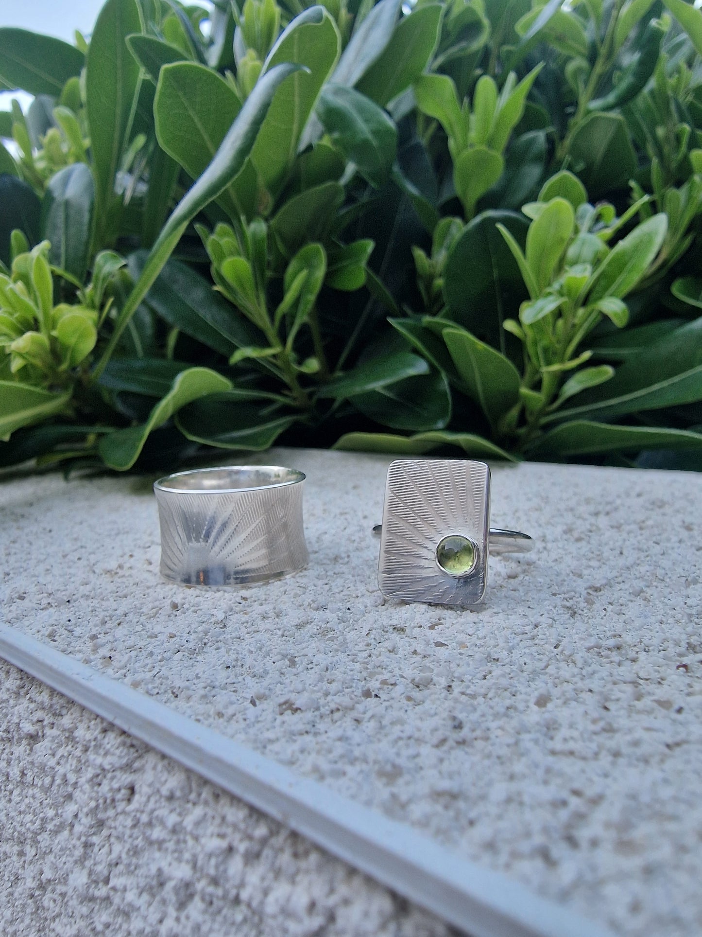 Sunburst ring