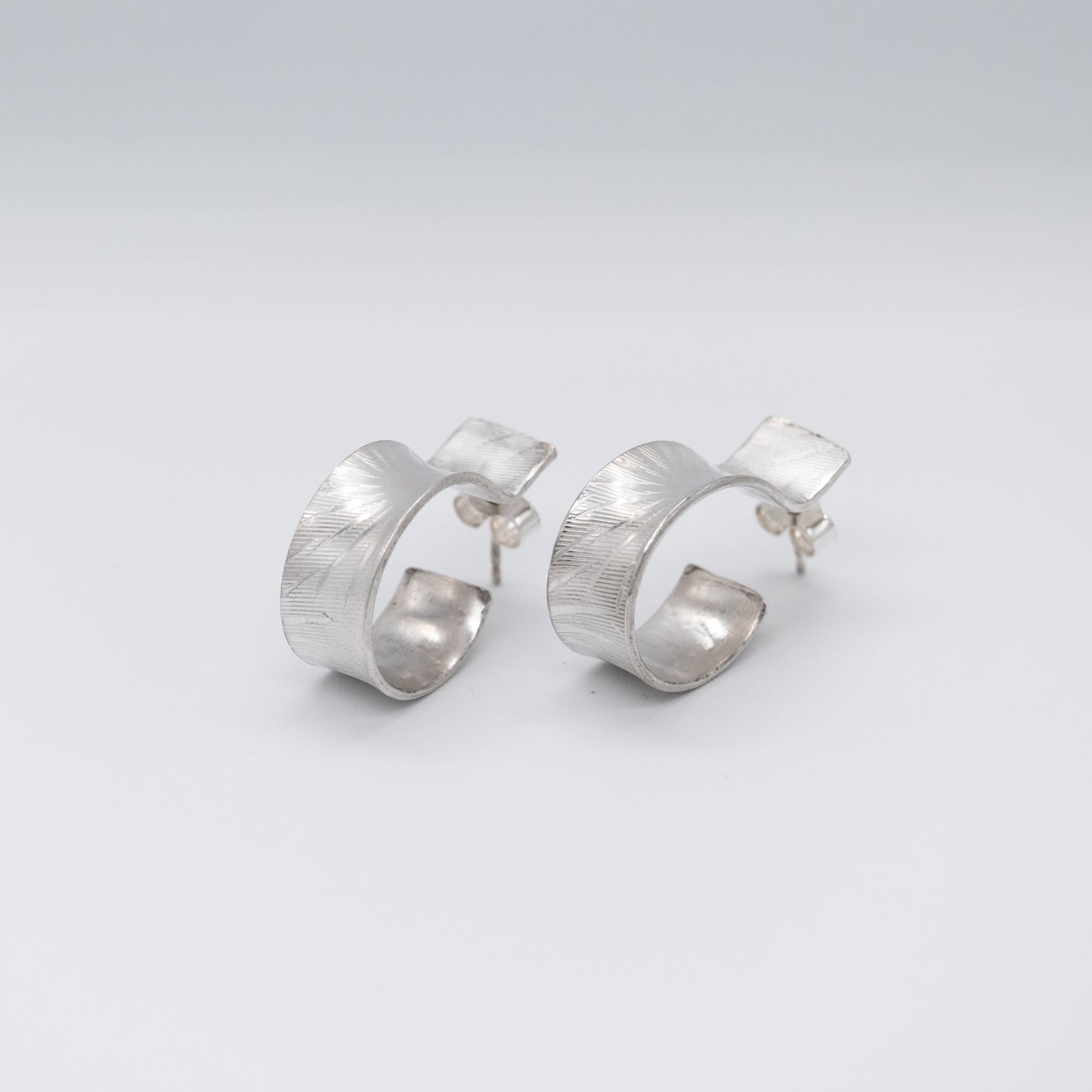 Sunburst hoop earrings (Ready to Ship)