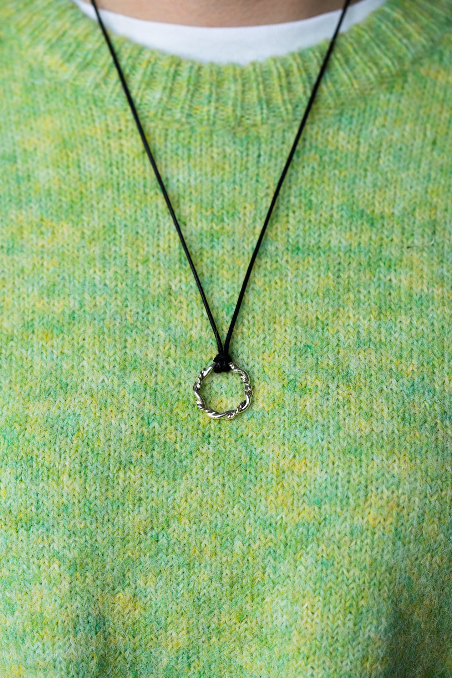 Black cord necklace (Ready to Ship)