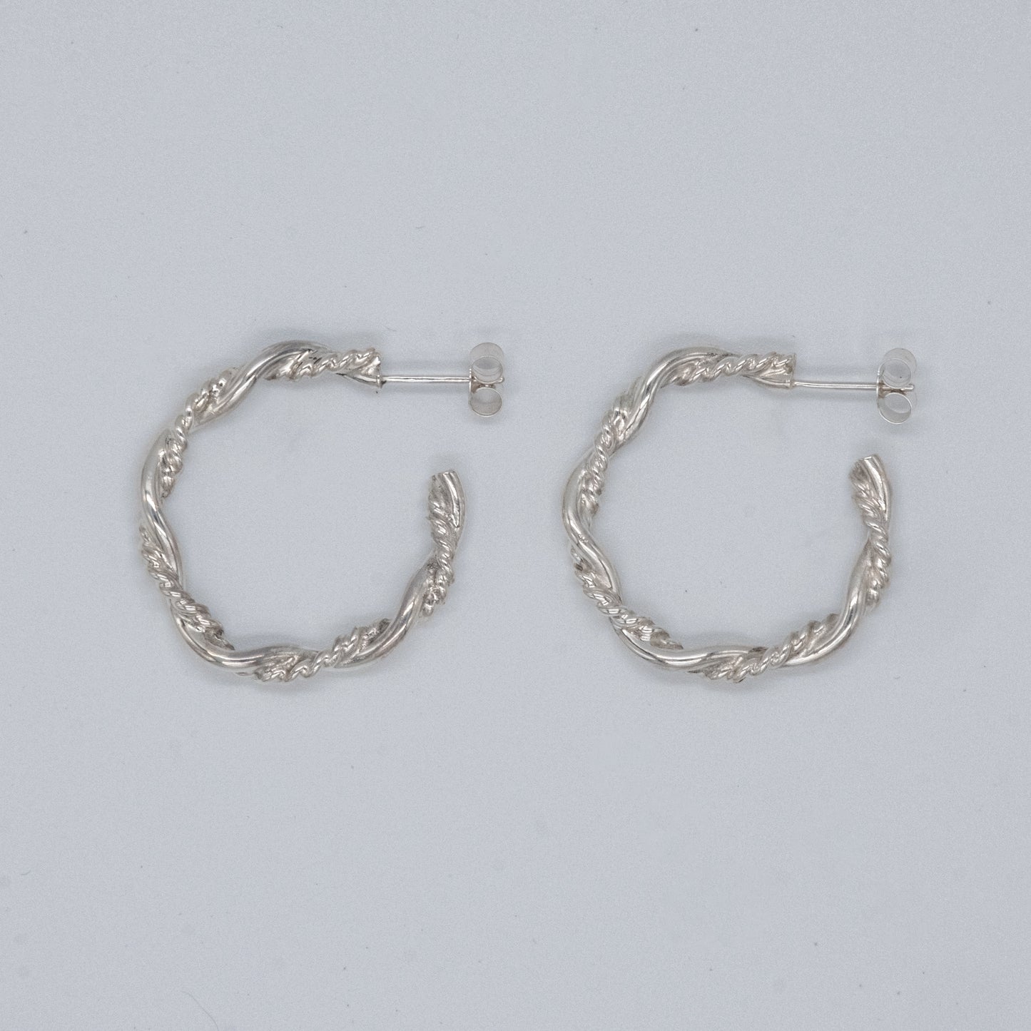 Wreath half-hoop earrings (Ready to Ship)