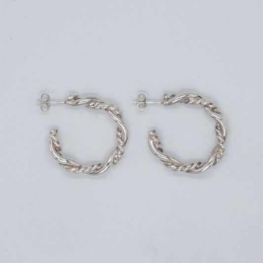 Chunky Wreath half-hoop earrings